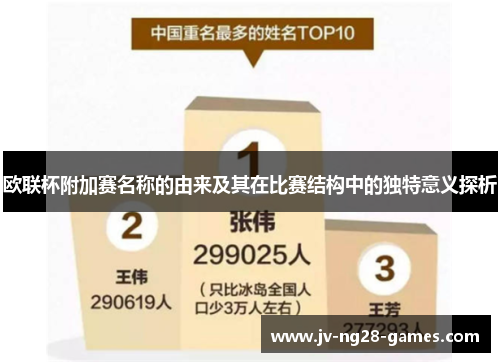 欧联杯附加赛名称的由来及其在比赛结构中的独特意义探析 欧联杯附加赛名称的由来及其在比赛结构中的独特意义探析